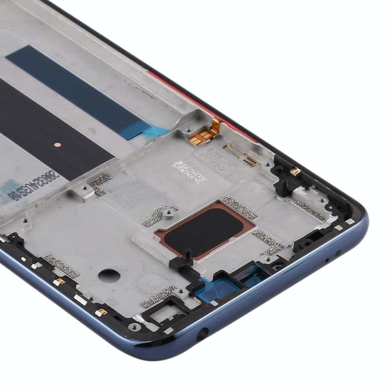 Original Middle Frame Bezel Plate for Xiaomi Mi 10 Lite 5G / Mi 10 Youth 5G M2002J9G(Black)