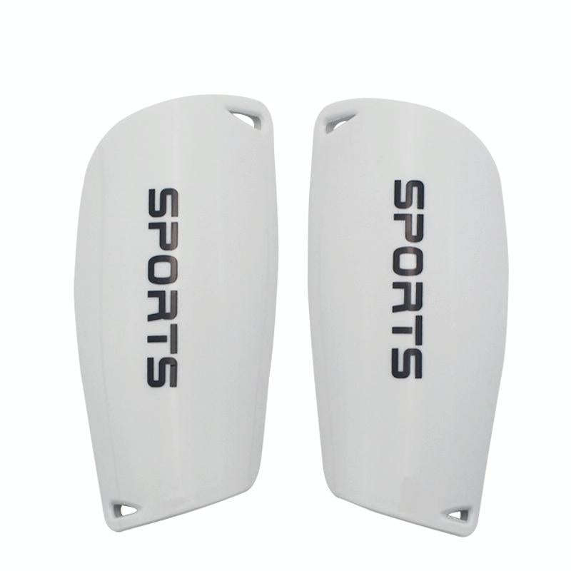 Football Shin Pads Reinforced Shin Pads Sports Calf Pads(White S)