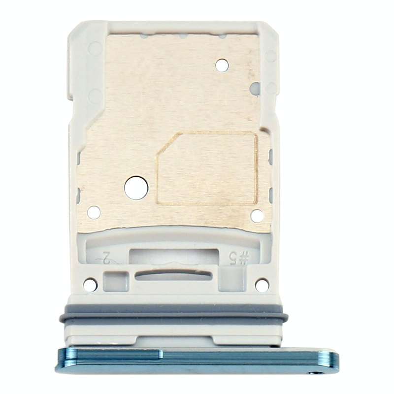 For Samsung Galaxy S20 FE 5G SM-G781B SIM Card Tray + Micro SD Card Tray (Blue)