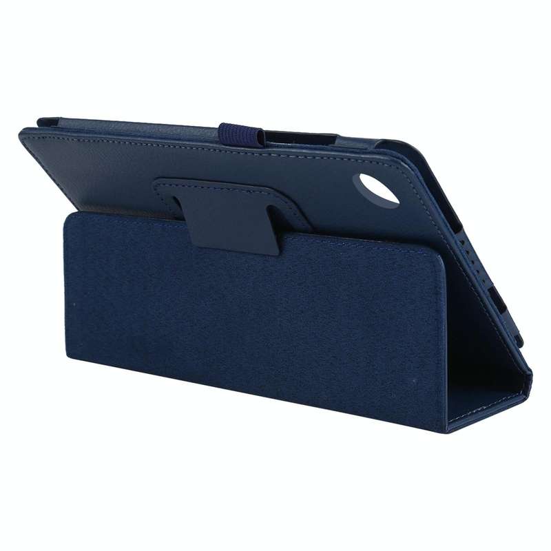 For Lenovo Tab M7 Litchi Texture Solid Color Horizontal Flip Leather Case with Holder & Pen Slot(...