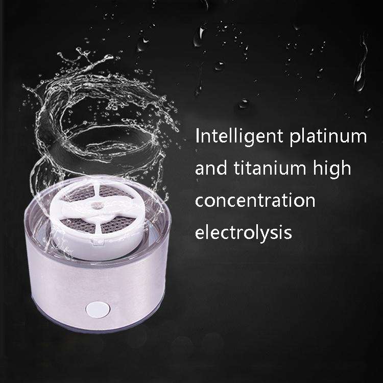 Portable Health Hydrogen-Rich Water Cup High-Concentration Negative Ion Electrolysis Generator, C...