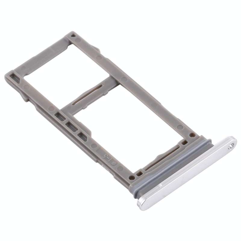 For Samsung Galaxy Note20 Ultra SIM Card Tray + Micro SD Card Tray (Silver)