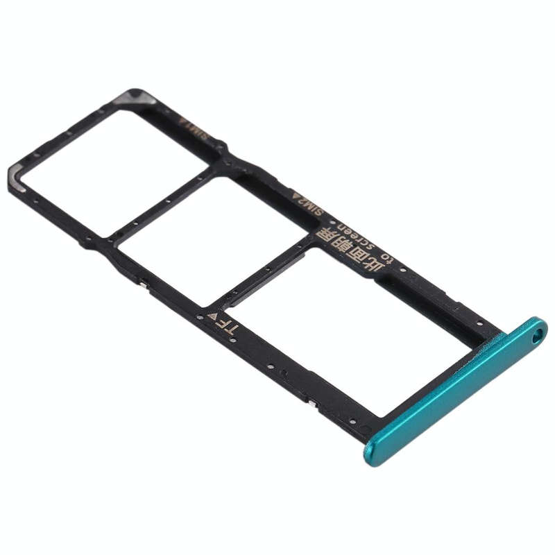 SIM Card Tray + SIM Card Tray + Micro SD Card Tray for Huawei Enjoy 10e / Honor Play 9A (Green)
