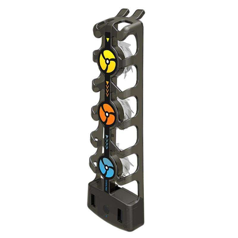 HHC-P5032 For PS5 Host Cooling Fan Hollow Cooling Heat Sink Multi-Color LED Light Three-Speed Coo...