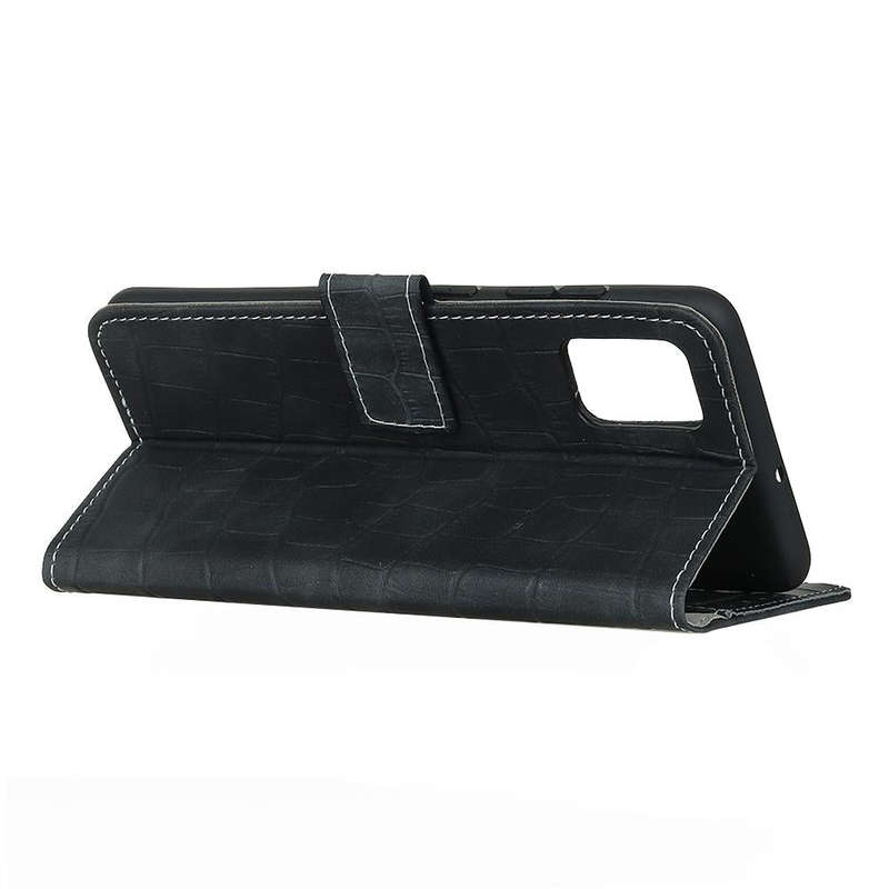 For Galaxy A71 5G Crocodile Texture Horizontal Flip Leather Case with Holder & Card Slots & Walle...