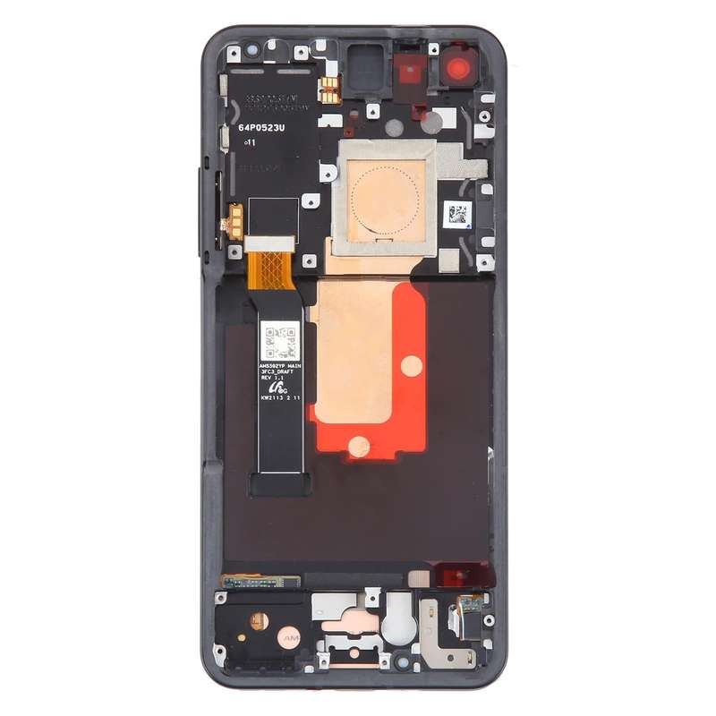 For Asus Zenfone 9 9Z AI2202 Original LCD Screen Digitizer Full Assembly with Frame (Black)
