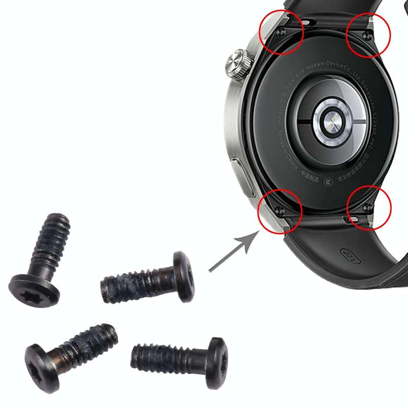 For Huawei Watch GT 3 Pro 5pcs Original Back Cover Screws