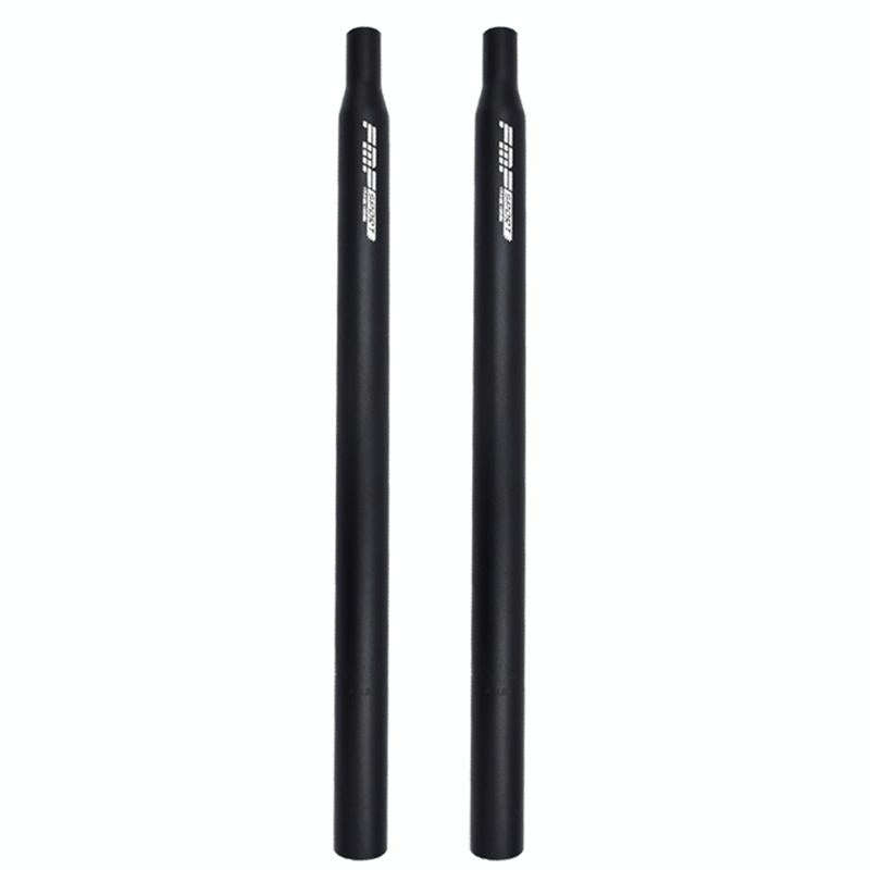 FMFXTR Aluminum Alloy Mountain Bike Extended Seat Post, Specification: 31.8x530mm (Black)