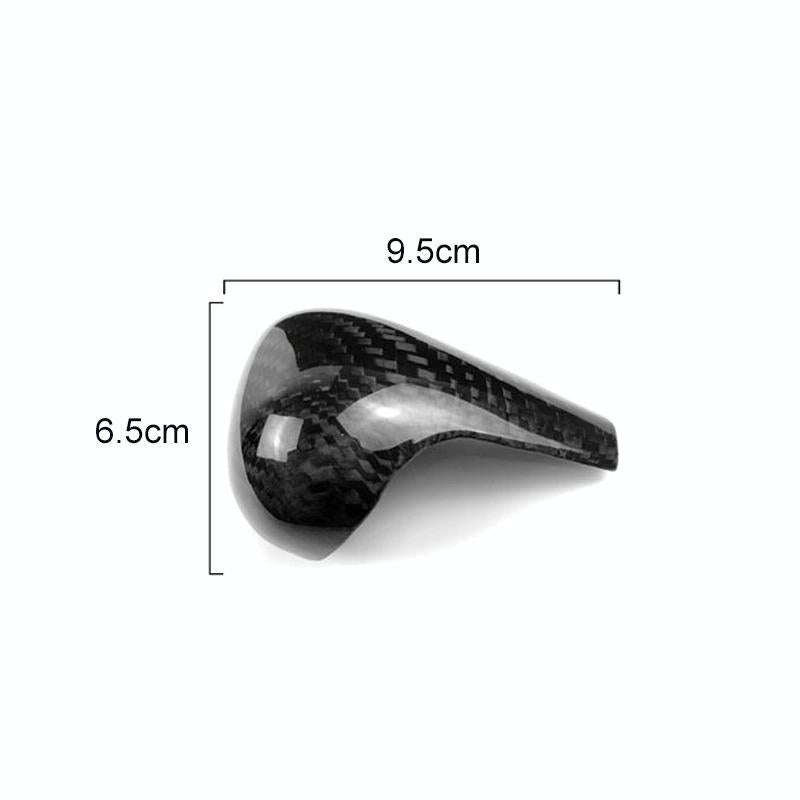 For Left Driving Universal Carbon Fiber Car Gear Shift Knob Modified Shifter Lever Knob for AUDI ...