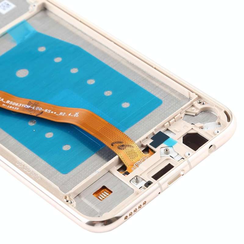 OEM LCD Screen for Huawei Mate 20 Lite / Maimang 7 Digitizer Full Assembly with Frame (Gold)