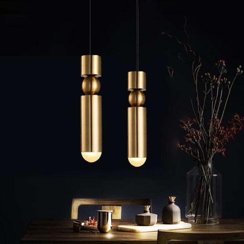 Bar Counter Modern Restaurant Bedroom Bedside Creative Personality Simple Small Chandelier, Color...