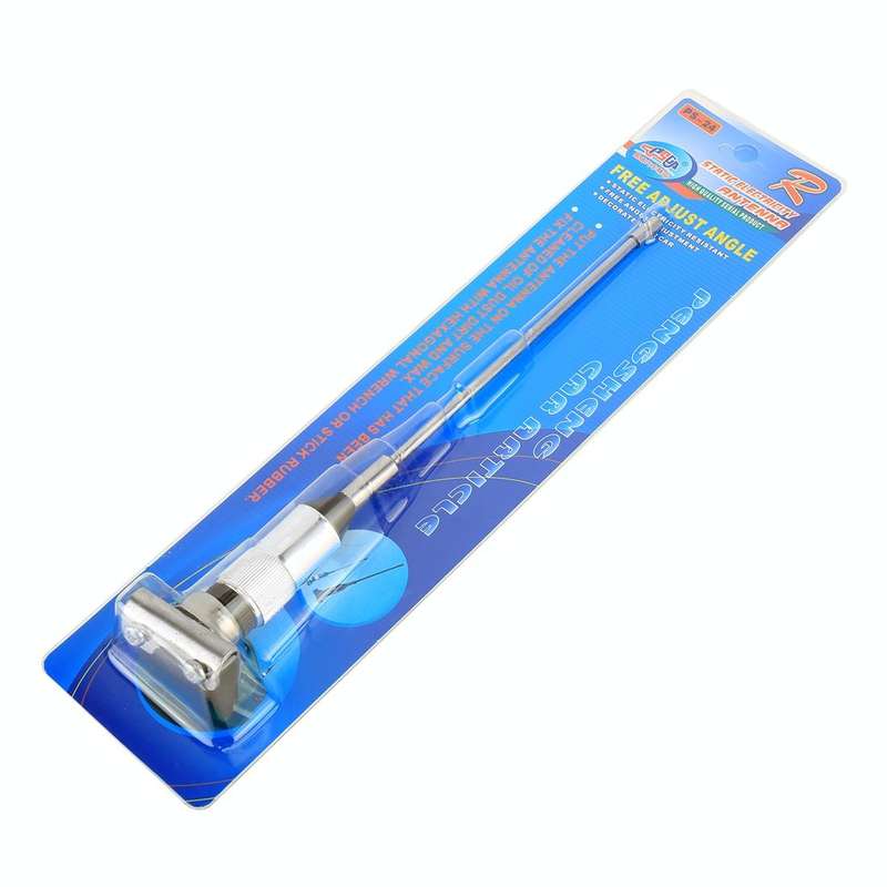 PS-24 Universal Car Mini Decoration Extensile Aerial Clip Side Car Modified To Remove Static Elec...