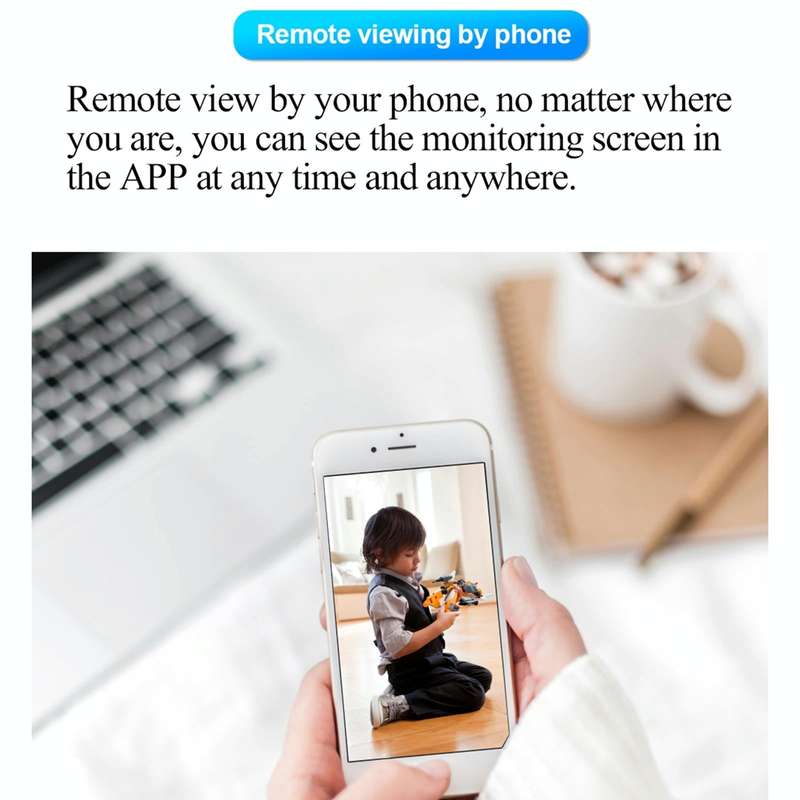 DP19 Smart WiFi HD Outdoor Network Light Bulb Camera, Support Infrared Night Vision & Motion Dete...