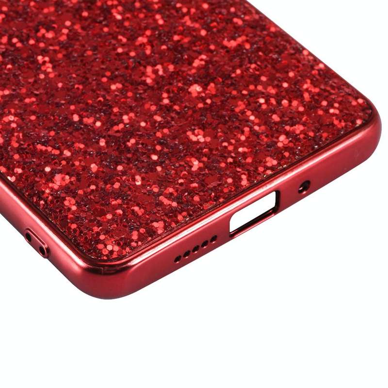 Glitter Powder Shockproof TPU Case for Huawei P30 Pro (Black)