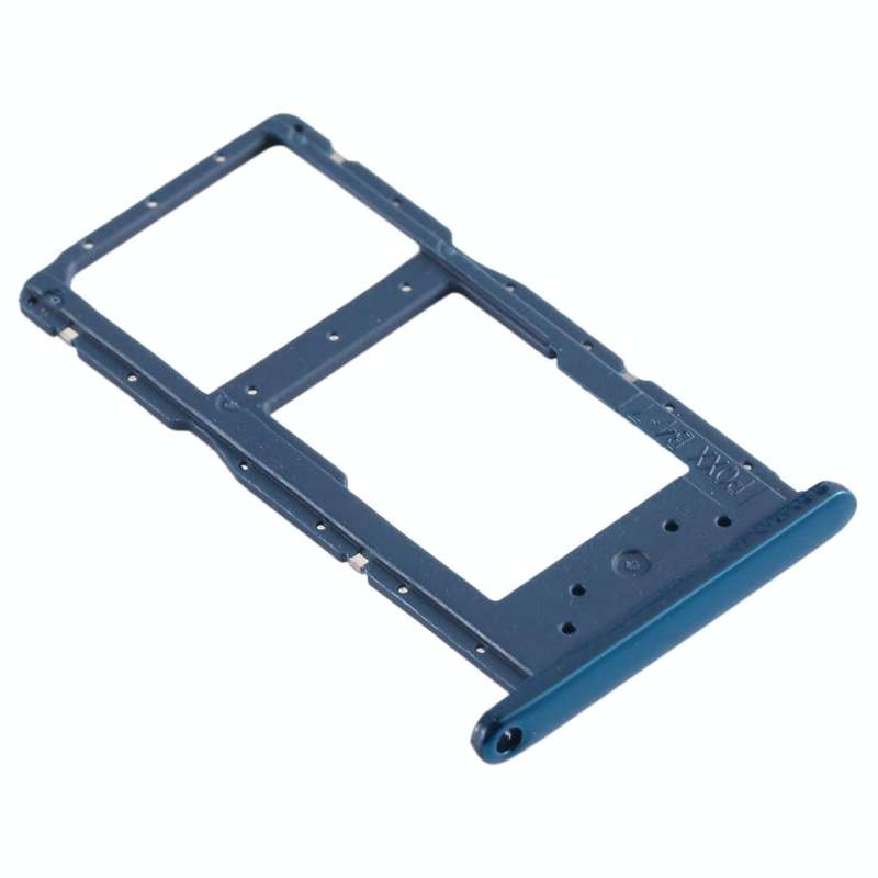 SIM Card Tray + SIM Card Tray / Micro SD Card Tray for Huawei Enjoy 9s (Blue)