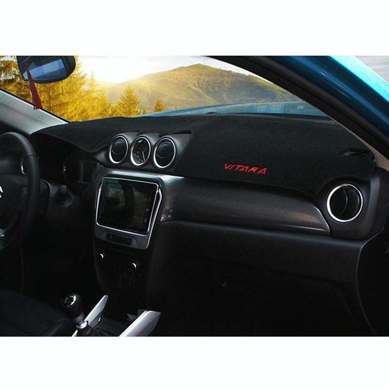Dark Mat Car Dashboard Cover Car Light Pad Instrument Panel Sunscreen for New Vitra (Please note ...