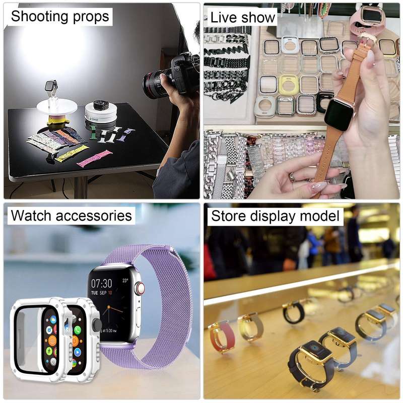 For Apple Watch Series 4 40mm Color Screen Non-Working Fake Dummy Display Model (Pink)