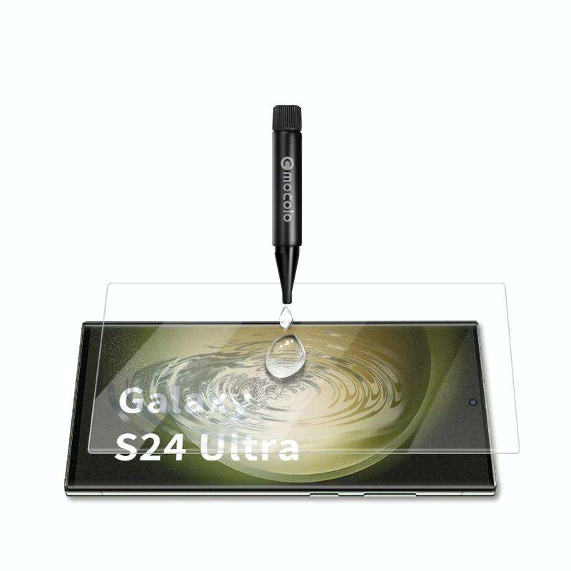 For Samsung Galaxy S24 Ultra 5G mocolo 9H 3D Full Screen UV Tempered Glass Screen Film