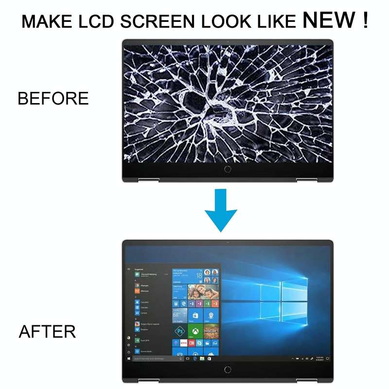 For HP Pavilion X360 14 DH 14m-DH 1001DX FHD 1920X1080 LCD Screen Digitizer Full Assembly with Fr...