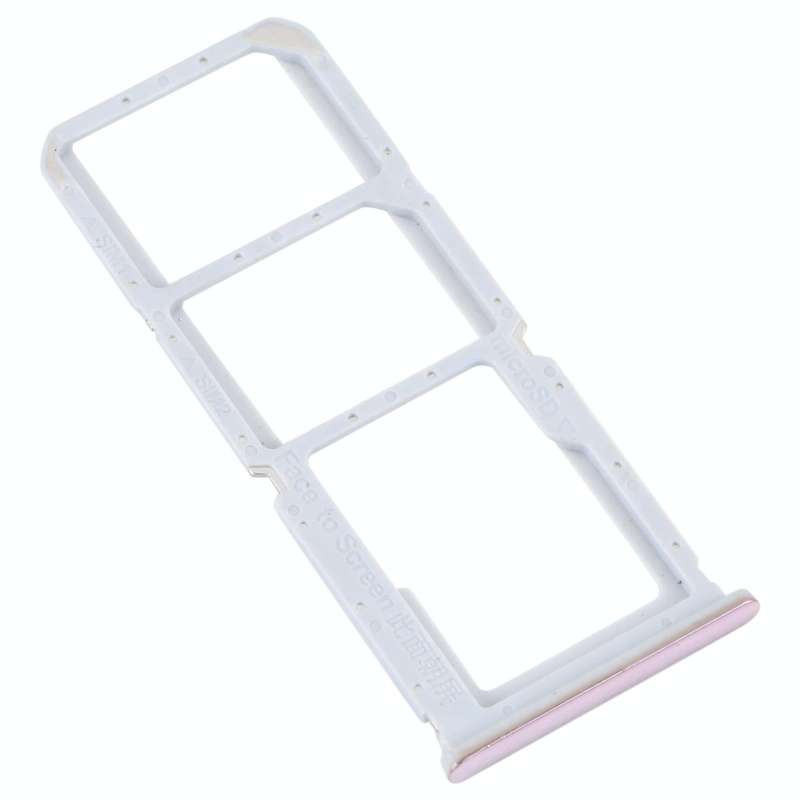 For OPPO A55 5G / A53S 5G SIM Card Tray + SIM Card Tray + Micro SD Card Tray (Gold)