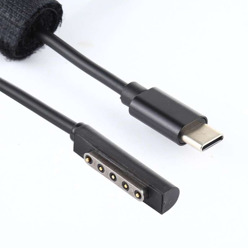 USB-C / Type-C Power Supply PD 65W Fast Charging Cable for Microsoft Surface Pro 2, Cable Length:...