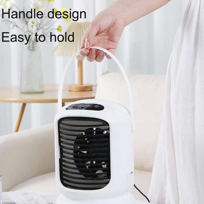 Portable Mobile Home Misting Mini Cooling Air-Conditioning Fan, Power Supply: USB Direct Plug