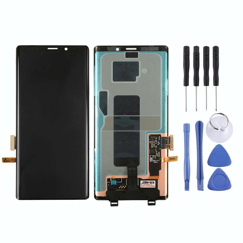 LCD Screen and Digitizer Full Assembly for Galaxy Note9 / N960A / N960F / N960V / N960T / N960U(B...