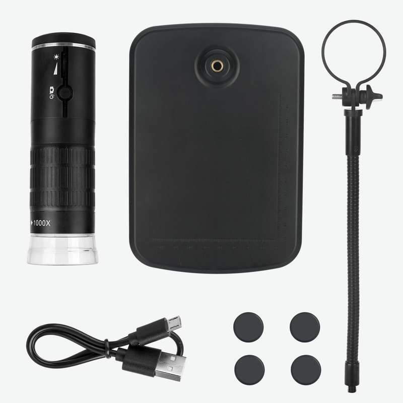 F210 1000X WiFi Digital Microscope with Helical Tube Bracket