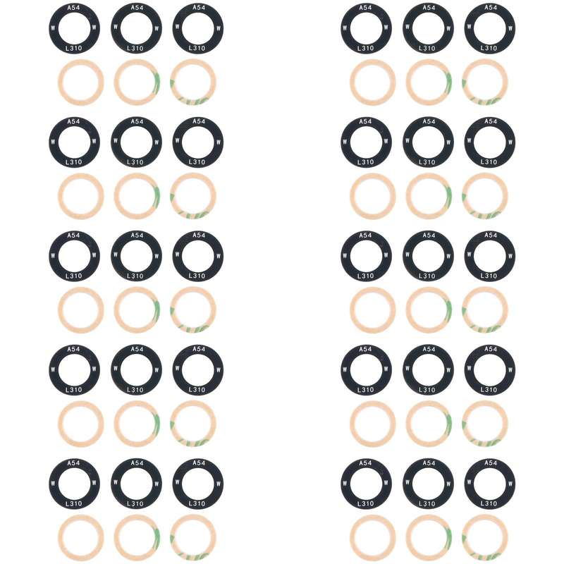 For Samsung Galaxy M54 SM-M546B 10set Back Camera Lens