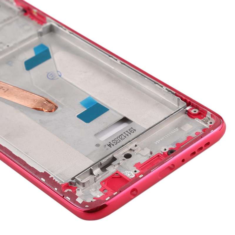 Front Housing LCD Frame Bezel Plate for Xiaomi Redmi K30 5G (Red)