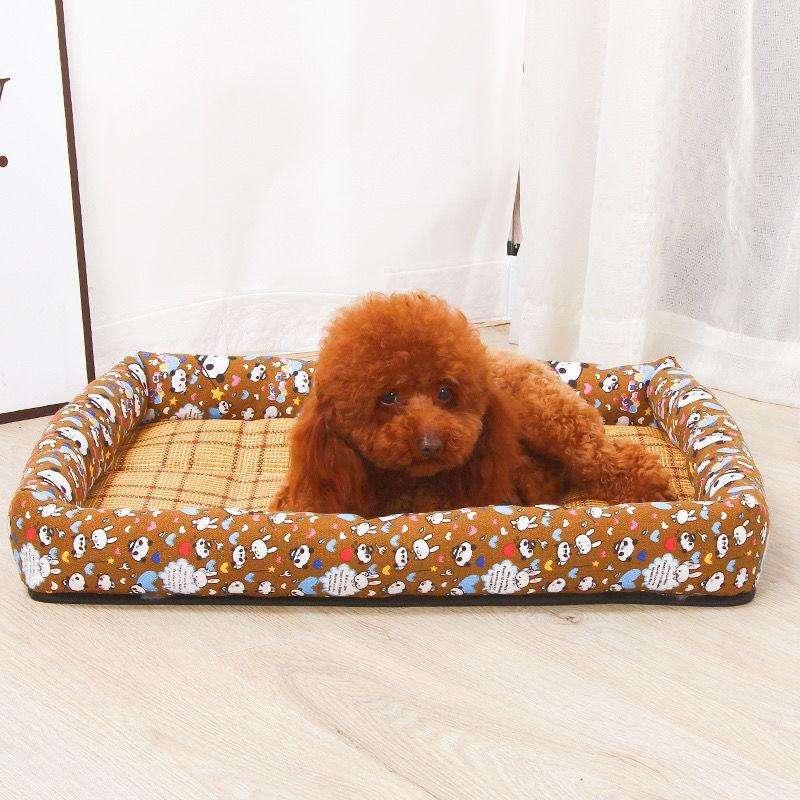 YD-XD03 Summer Pet Breathable Cooler Mat Pet Bed, Size: 50x40cm(Bears)