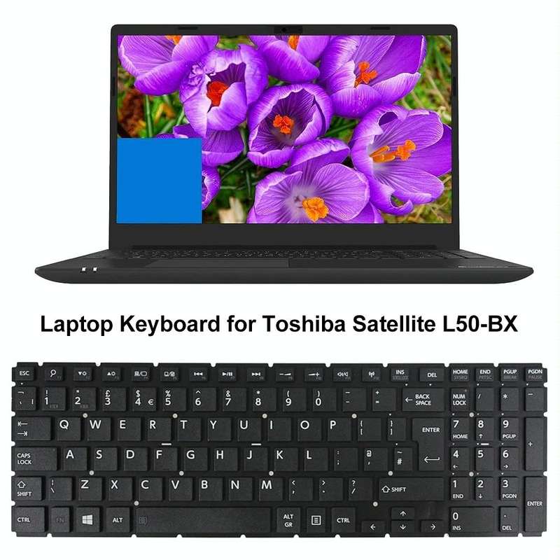 For TOSHIBA L50-BX UK Version Laptop Keyboard