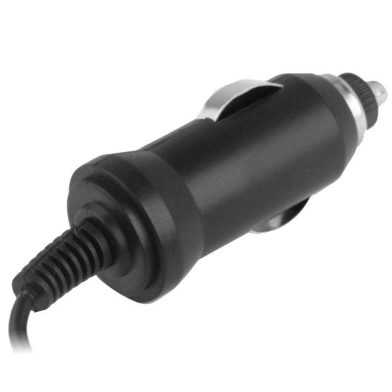 DC 12V Car Charger for Portable DVD Player, Tip: 4.0 x 1.7mm(Black)