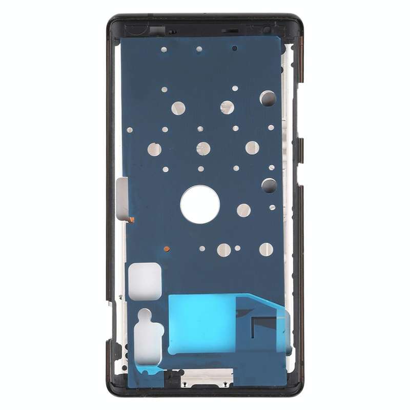 Front Housing LCD Frame Bezel Plate for Nokia 8 Sirocco (Black)