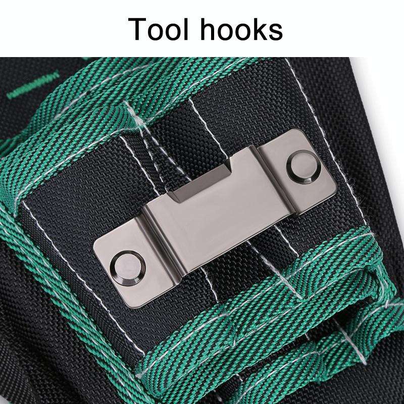 WINHUNT Multifunctional Canvas Electrician Tool Durable Storage Bag, Series: WH142