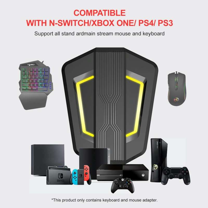 HXSJ P6 Keyboard Mouse Converter