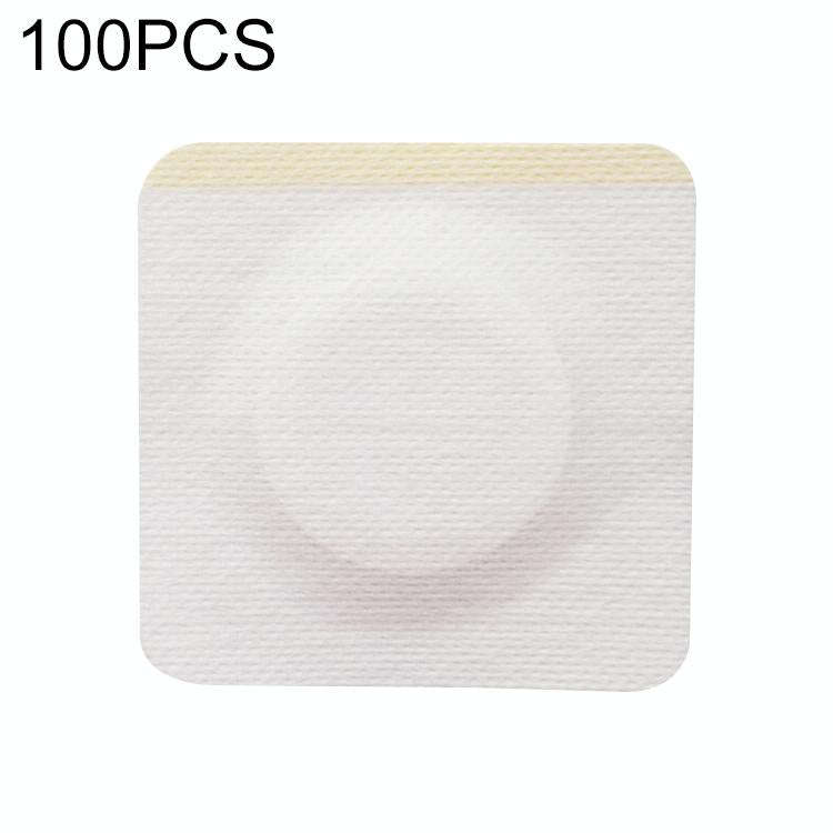 100 PCS 043 Square Breathable Non-woven Fabric Adhesive Wound Dressing Pad, Size:6 x 6 x 2cm(White)