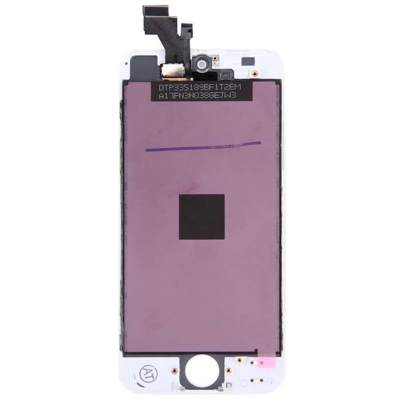 TFT LCD Screen for iPhone 5 Digitizer Full Assembly with Frame (White)