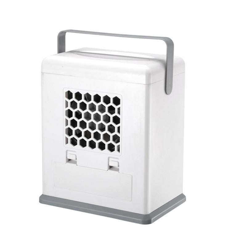 Desktop Air Cooler Battery Plug-in Dual-use Air Conditioning Intelligent Digital Display Mini Air...