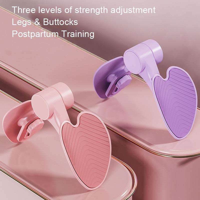 Pelvic Muscle Training Device Beautiful Leg Training Device, Color: Purple