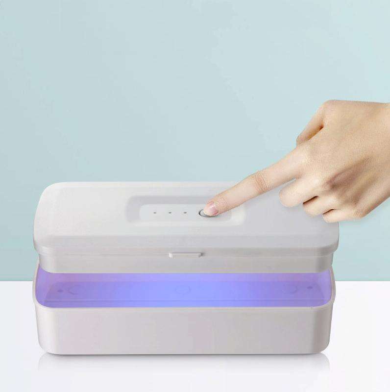 907 Mobile Phone Sterilization Box Ultraviolet Handheld Sterilizer Multifunctional Intelligent St...