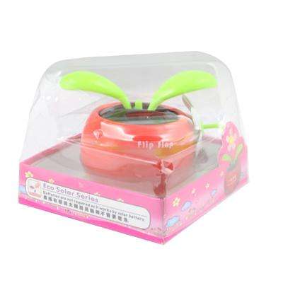 Solar Flip Flap Flower, Random Flower Color Delivery(Red)