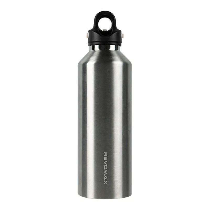 REVOMAX Stainless Steel Vacuum Flask Outdoor Car Vacuum Flask, Capacity 950ml (Space Ash)