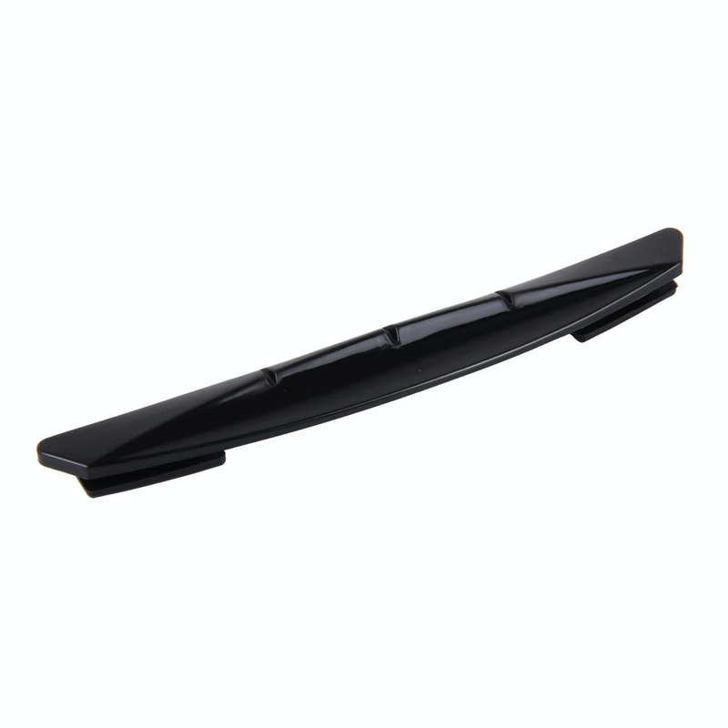 3R 3R-2103 4 PCS Rubber Car Side Door Edge Protection Guards Cover Trims Stickers(Black)