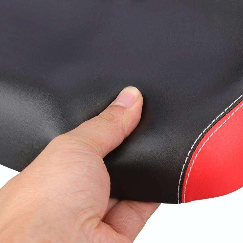 Bicycle Seat Mountain Bike Seat Cushion Shock Absorption no Nose Saddle Riding Equipment(Black)