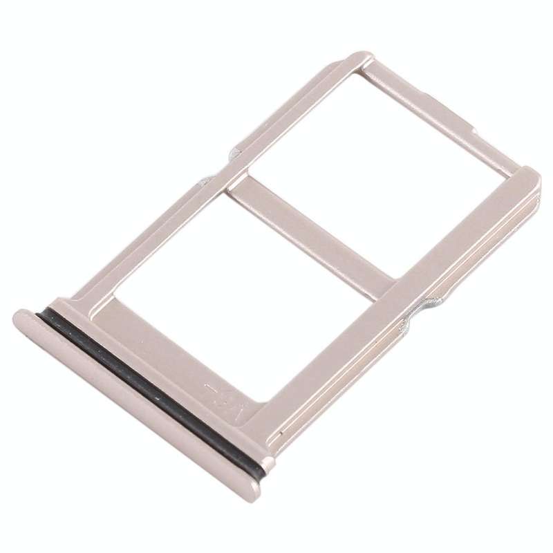 For Vivo X9s 2 x SIM Card Tray (Gold)