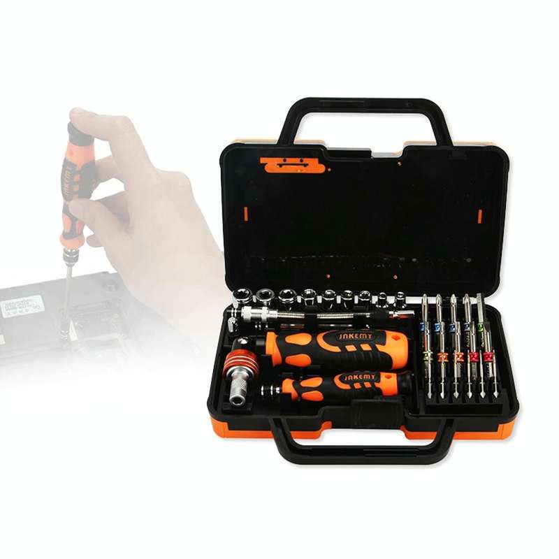 JAKEMY JM-6123 31 in 1 Color Ring Professional Screwdriver Repair Tool Set