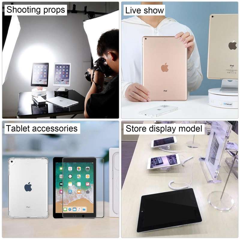 For iPad 10.2inch 2019/2020/2021 Black Screen Non-Working Fake Dummy Display Model (Grey)