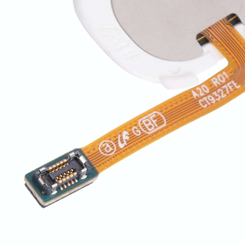 For Samsung Galaxy A20e / A20 Fingerprint Sensor Flex Cable(White)