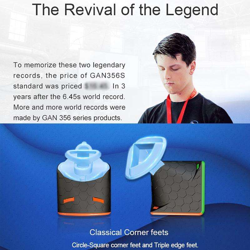 GAN356RS Competition Color Racing Third-order Magic Cube
